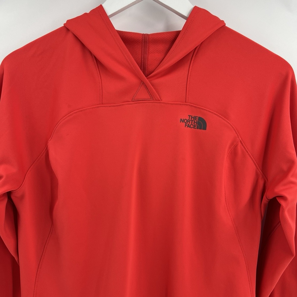 The North Face‎ Hoodie Women's Medium Pullover Lightweight Thumbholes Athleisure - Picture 3 of 9